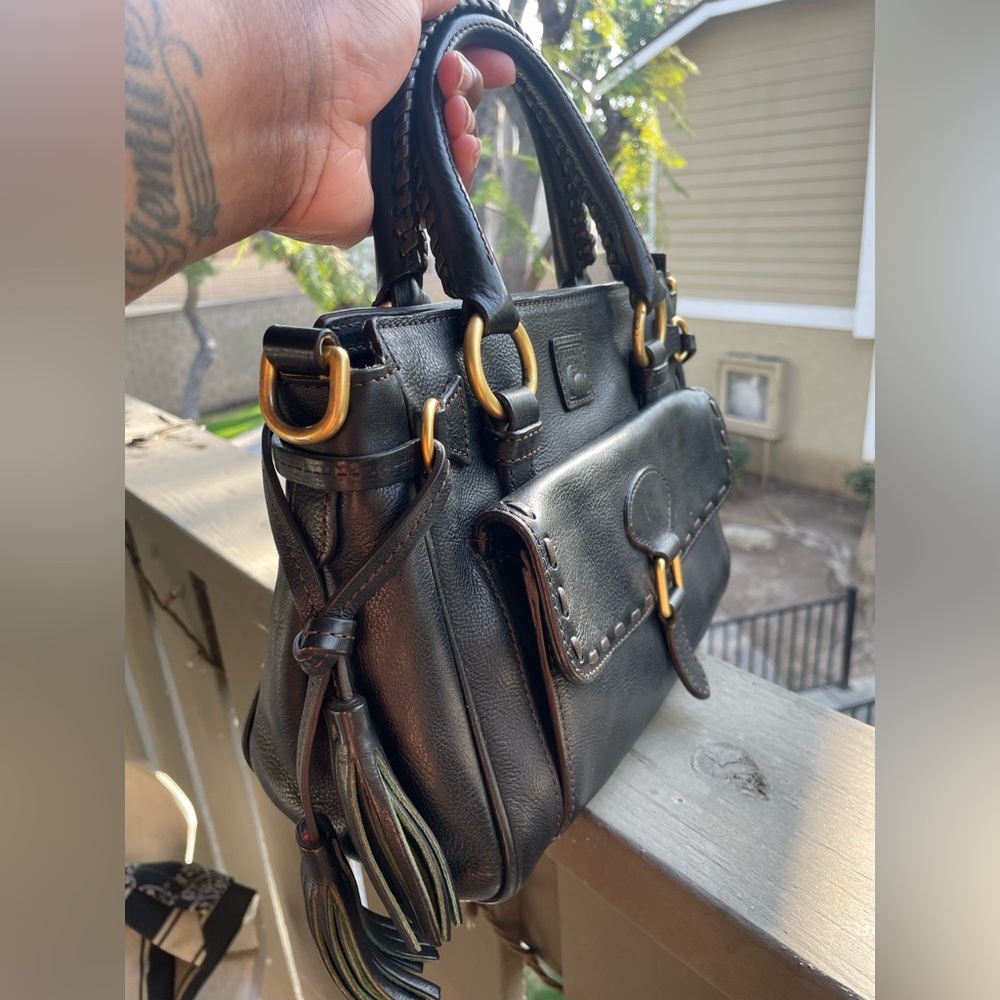 Dooney & Bourke Florentine Front Pocket Satchel Medium - Picture 4 of 16